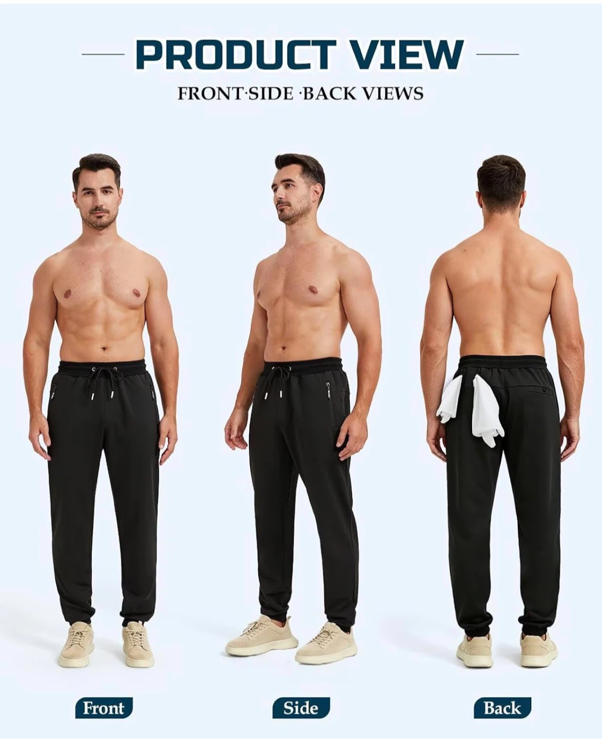 Lomsoe Men's Sweatpants（large） - photo 3