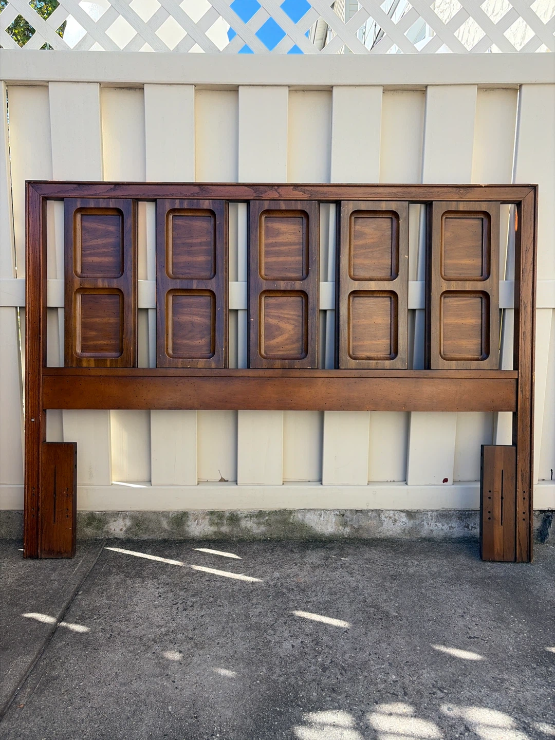 Mid-Century 1960s Headboard (Broyhill Emphasis collection)