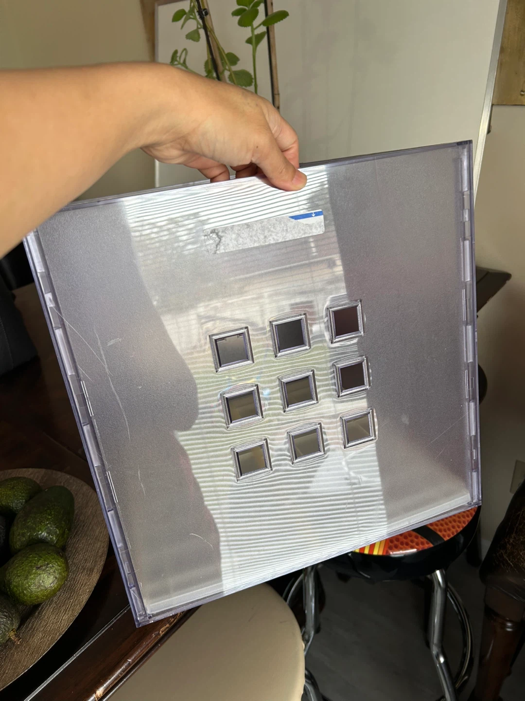 Clear Stackable Storage Bins - Set of 3 - photo 3