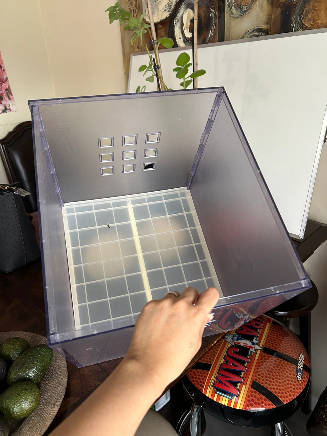 Clear Stackable Storage Bins - Set of 3 - photo 4