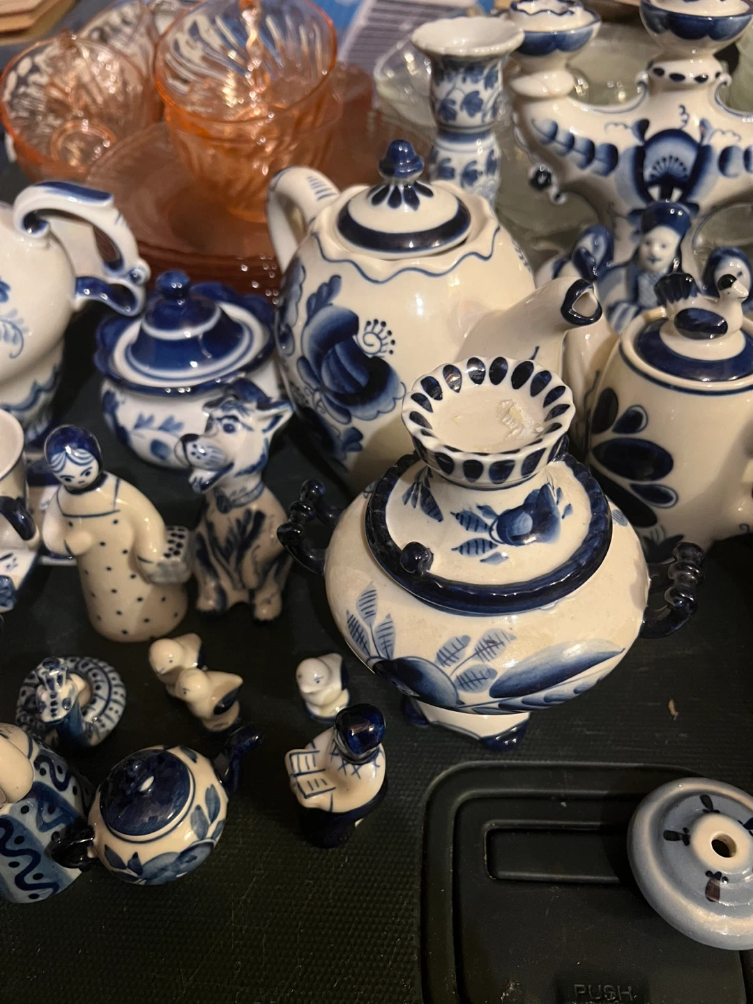Gzhel Porcelain Collection antique made in Russia - photo 2