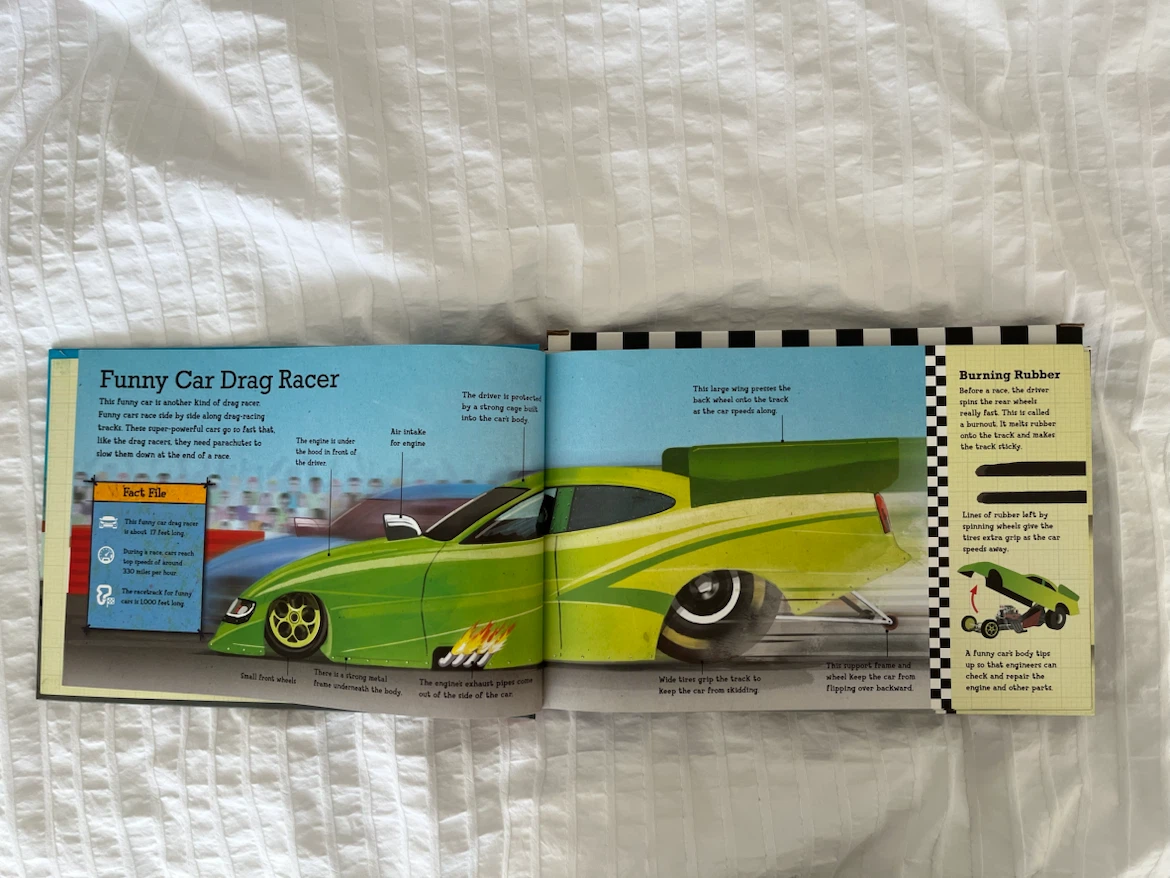 Junior Builder Racing Machines Book and Model Kit - photo 3