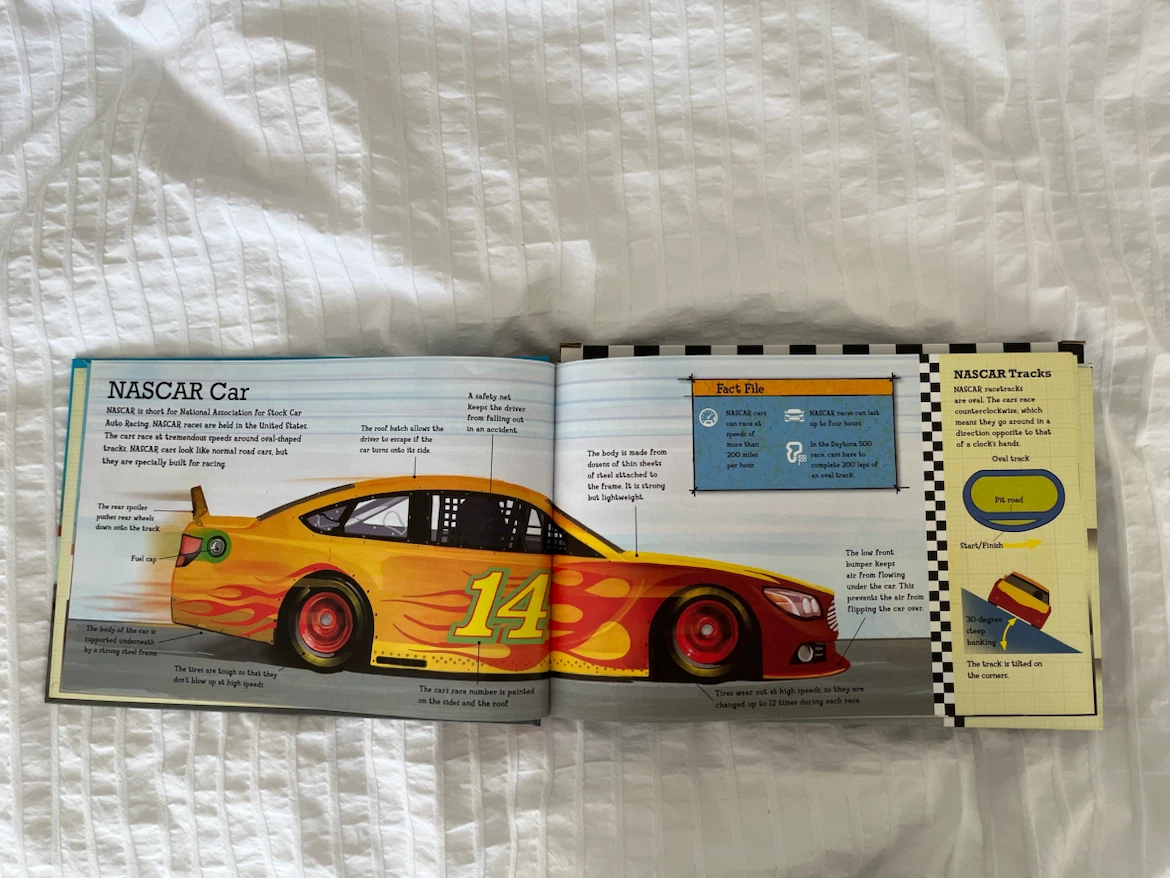Junior Builder Racing Machines Book and Model Kit - photo 4