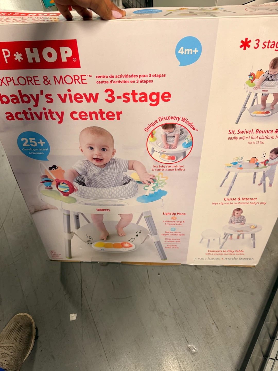 Skip Hop Explore & More 3-Stage Activity Center - photo 2