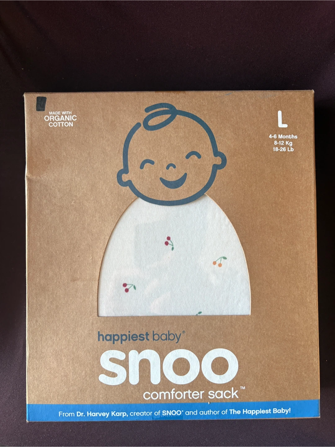 Happiest Baby Snoo Comforter Sack Large 18-26 Lbs NWT