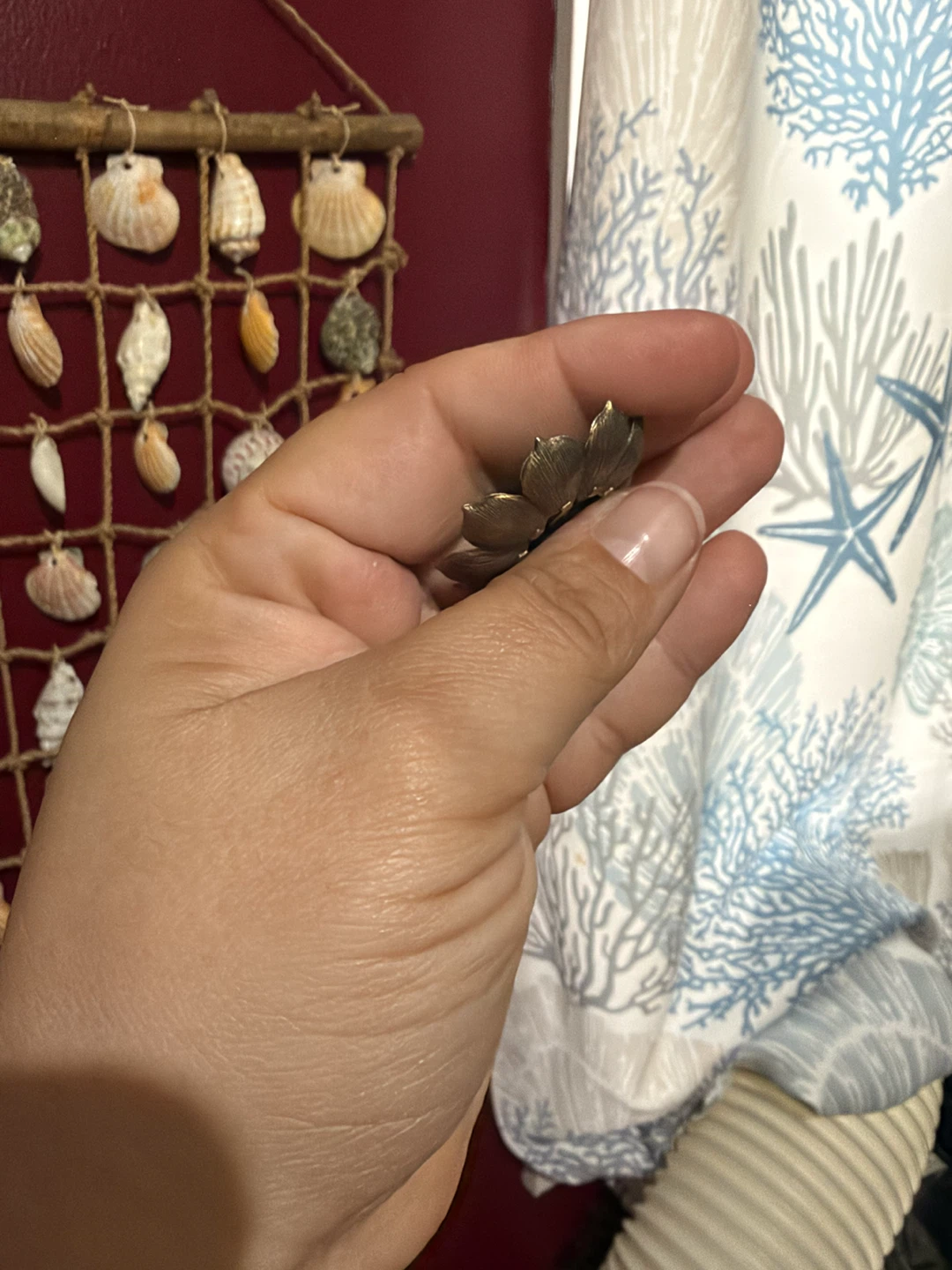 Bronze Flower Incense Burner - photo 2