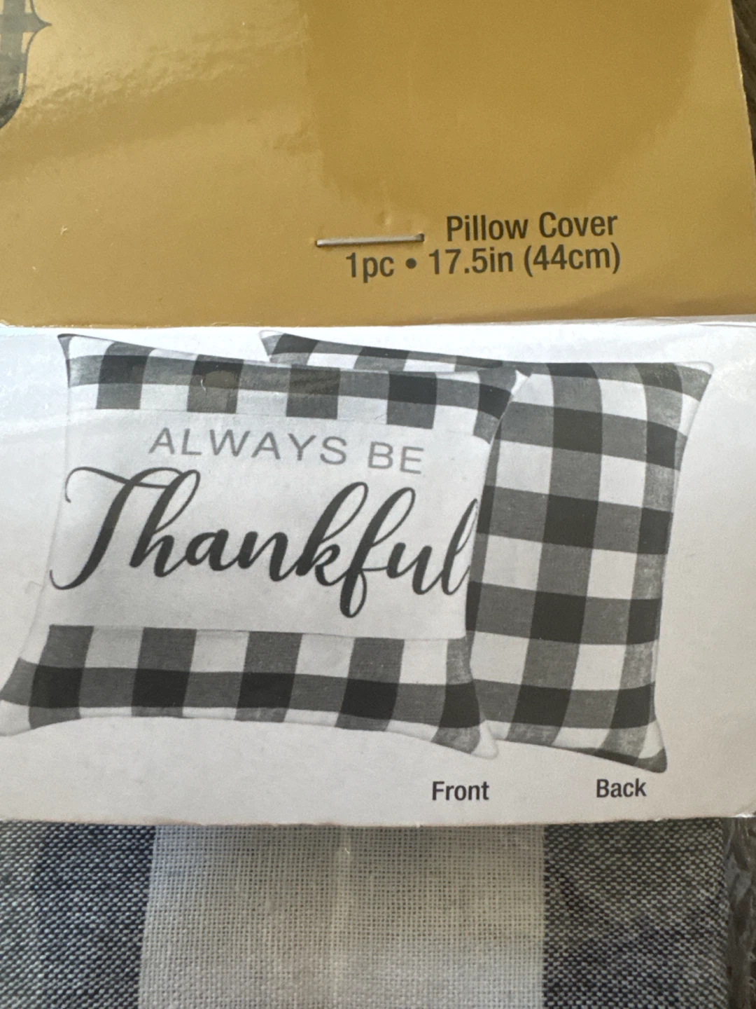 Robert Stanley Always Be Thankful Pillow Cover - photo 3