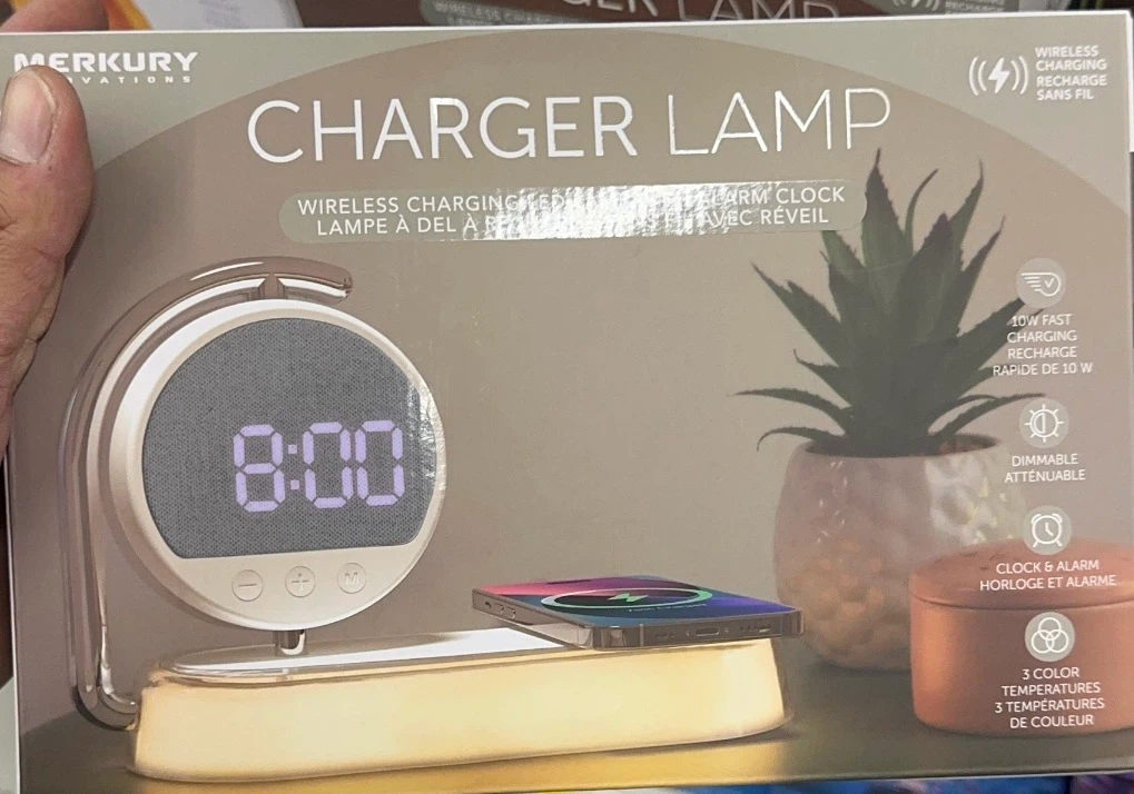 Merkury Innovations Charger Lamp