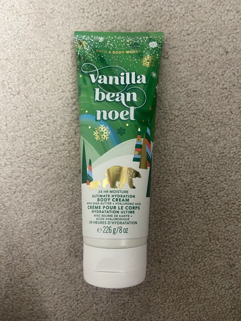 Bath & Body Works Vanilla Bean Noel Body Cream