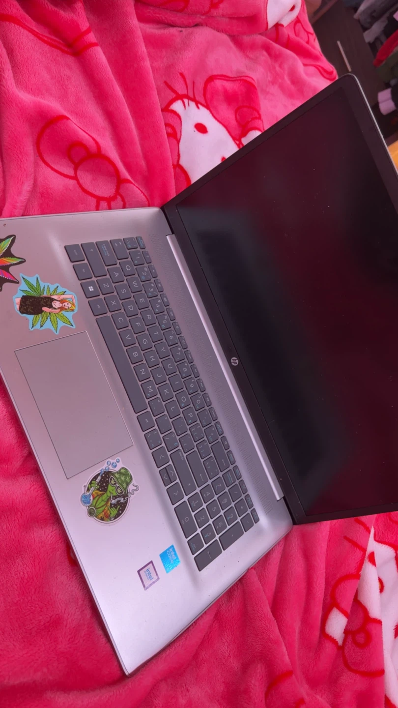HP Laptop with sticker design - photo 2