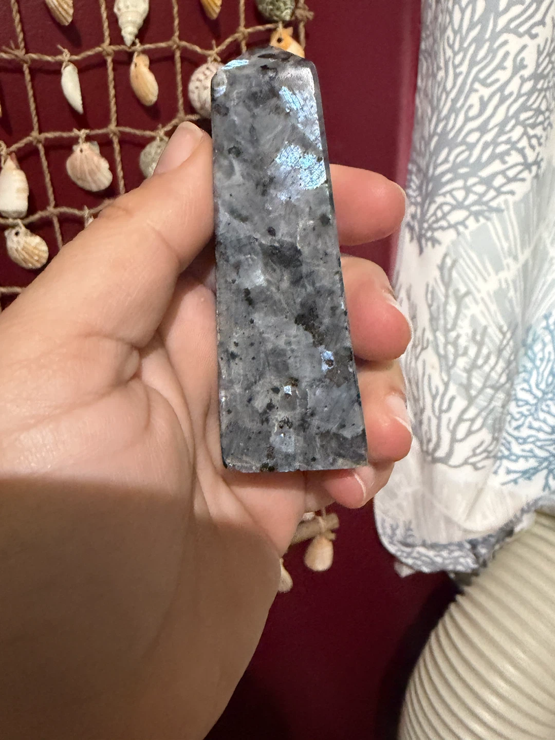 Labradorite Crystal Obelisk Tower