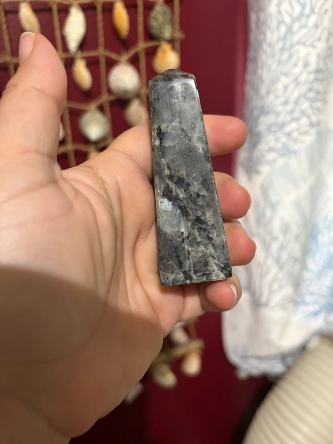 Labradorite Crystal Obelisk Tower - photo 2