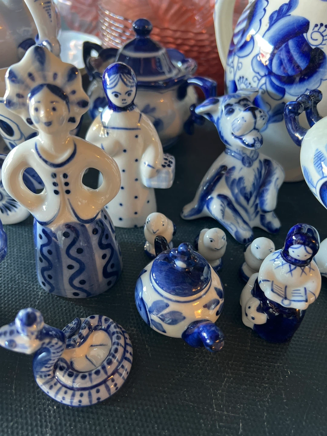 Gzhel Porcelain Collection antique made in Russia - photo 5