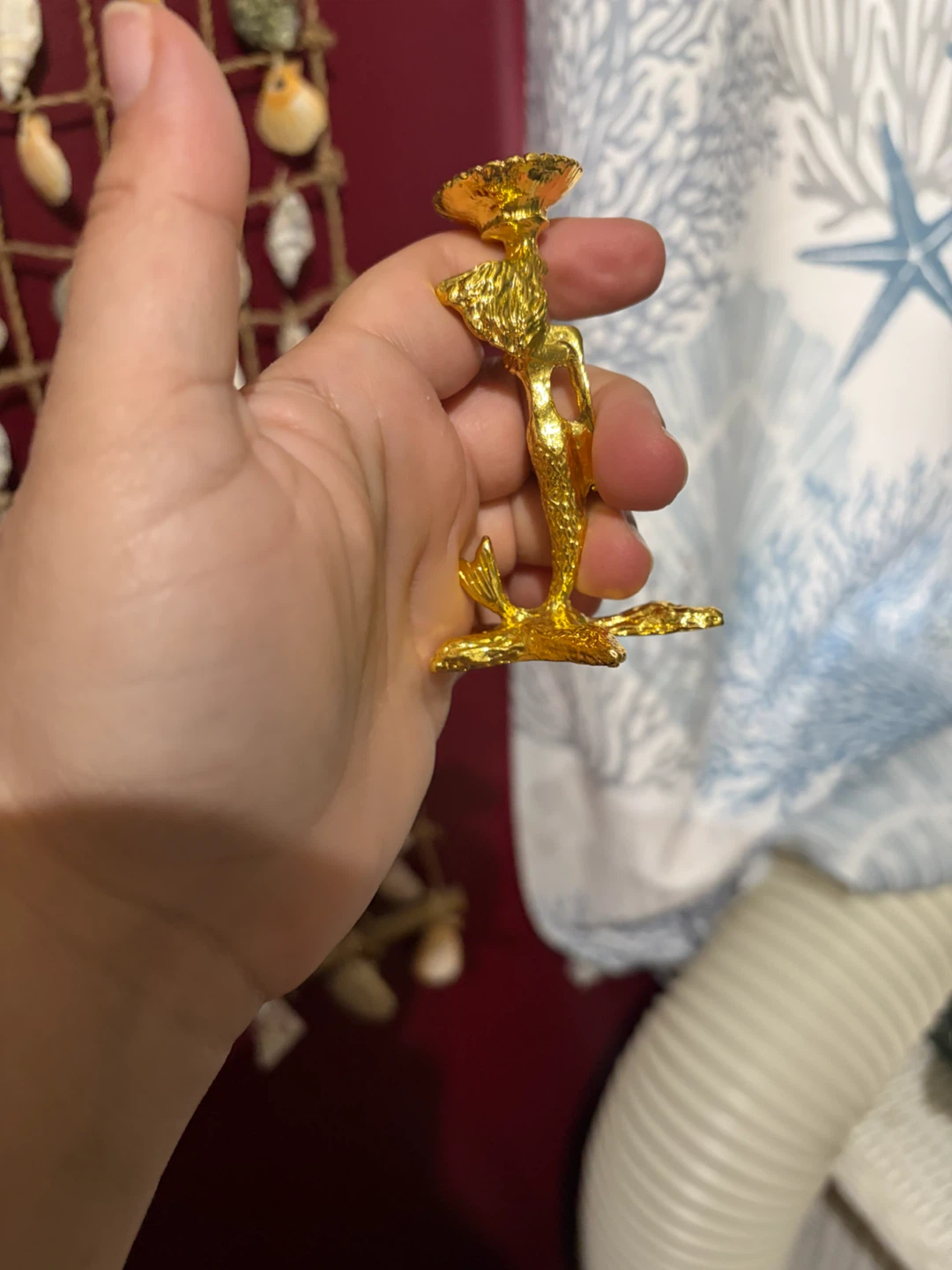 Gold Mermaid sphere holder - photo 2