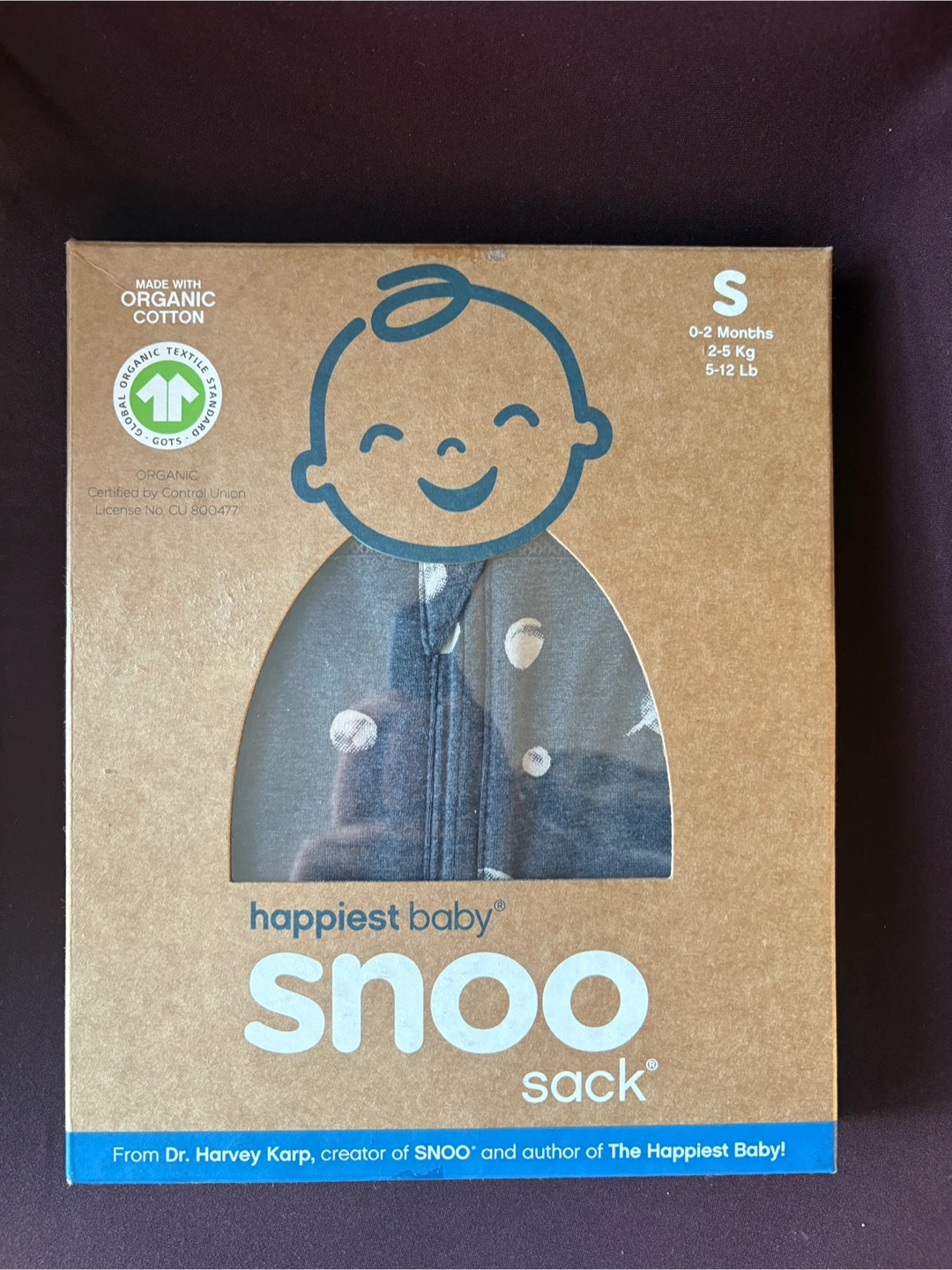 Happiest Baby Snoo Sack Size Small 5-12 Lbs NWT