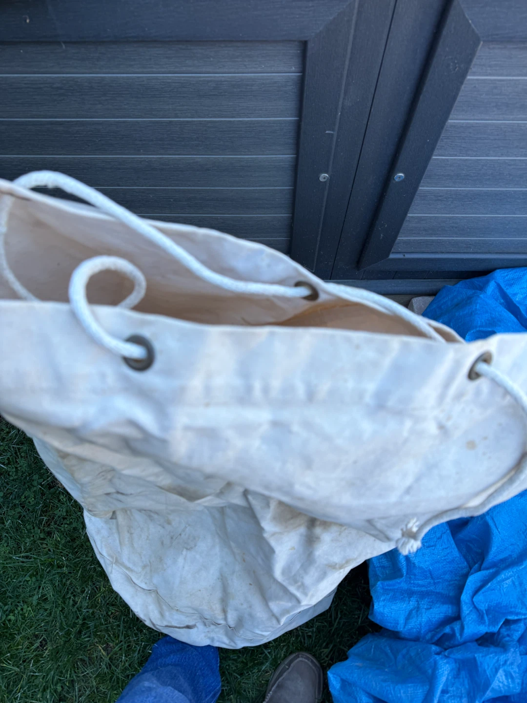 Large canvas bag for sports equipment - photo 4