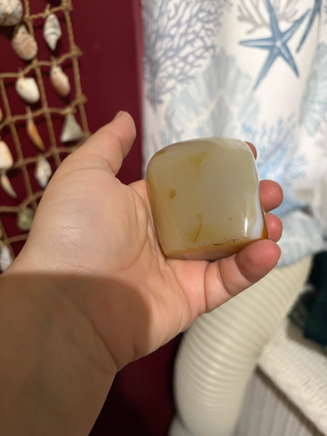 Polished Banded Agate Crystal Specimen - photo 2
