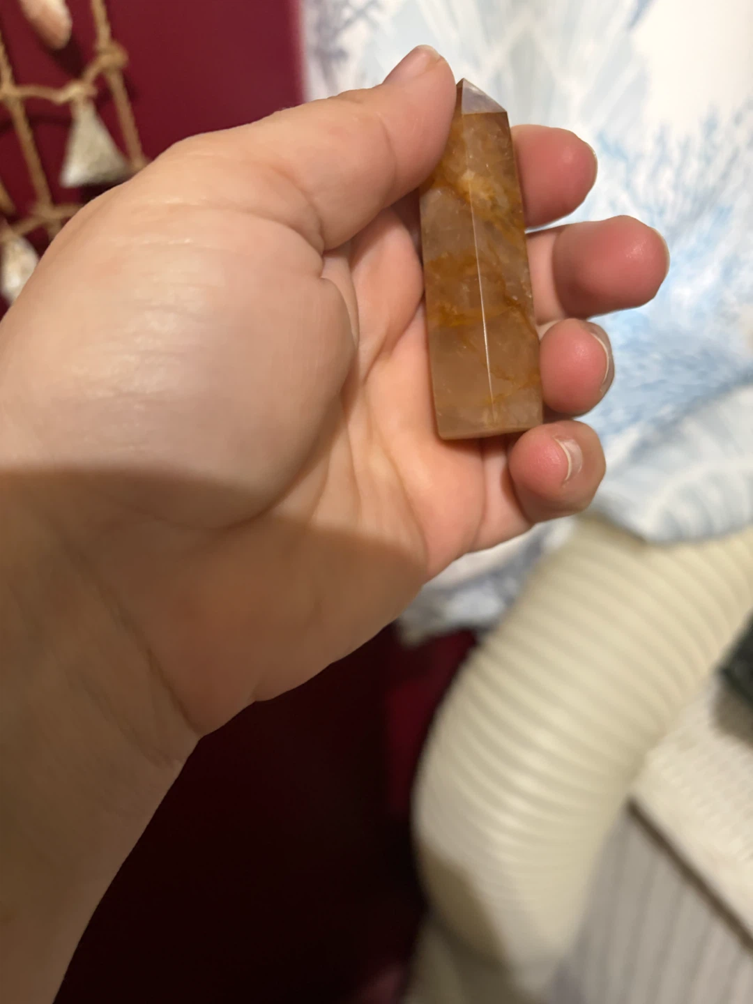Orange Quartz Crystal Tower - photo 4