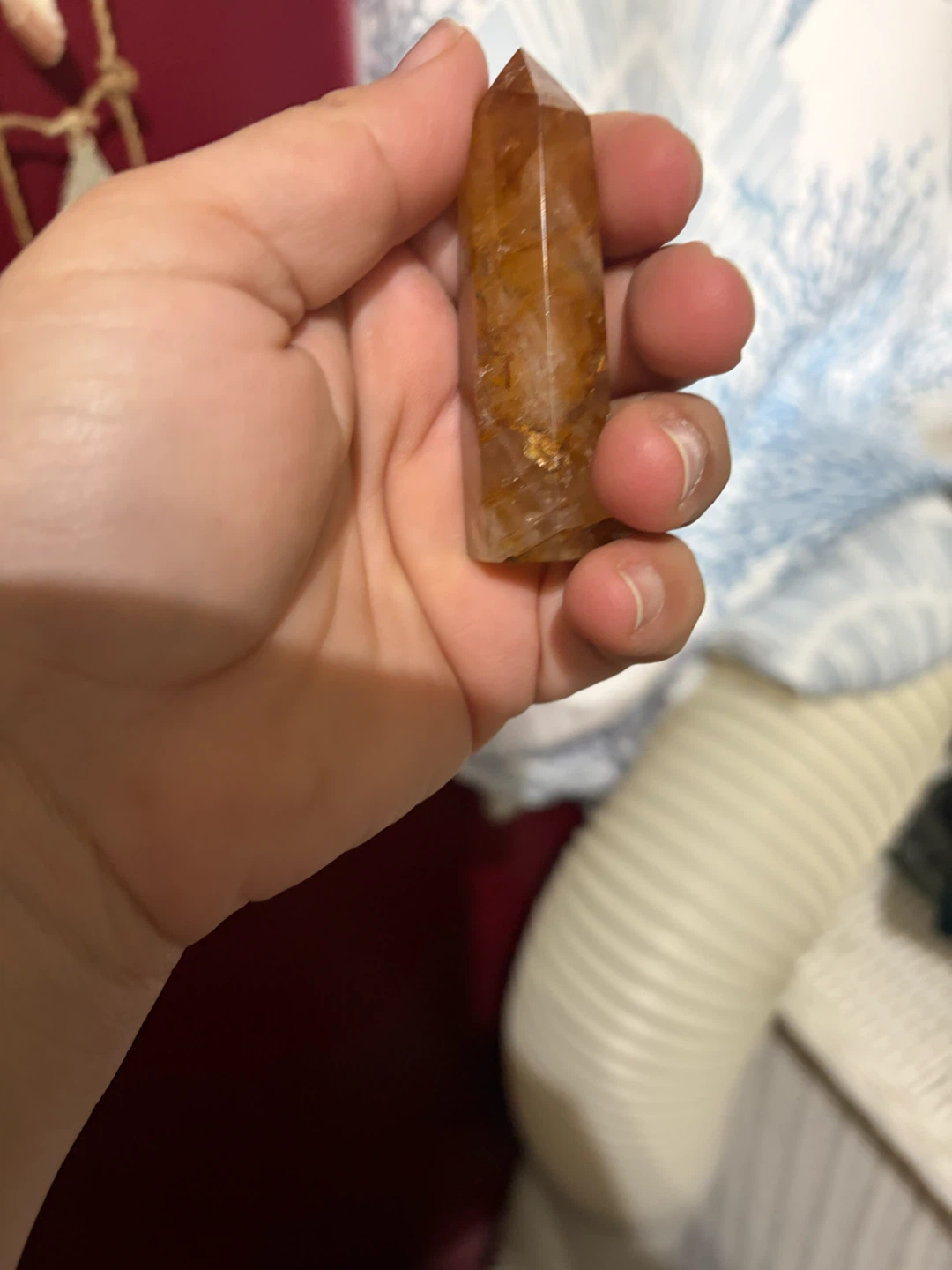 Orange Quartz Crystal Tower - photo 5