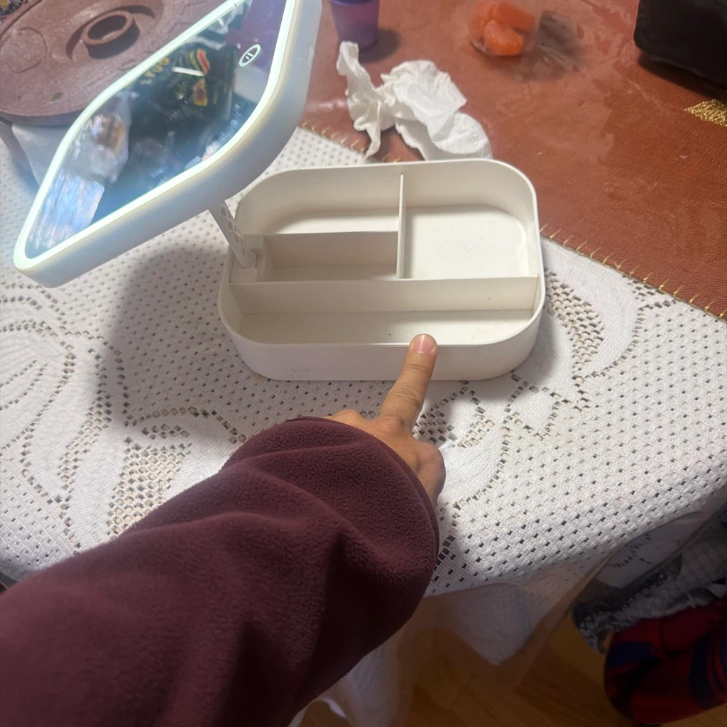LED Vanity Mirror with Storage Case - photo 2