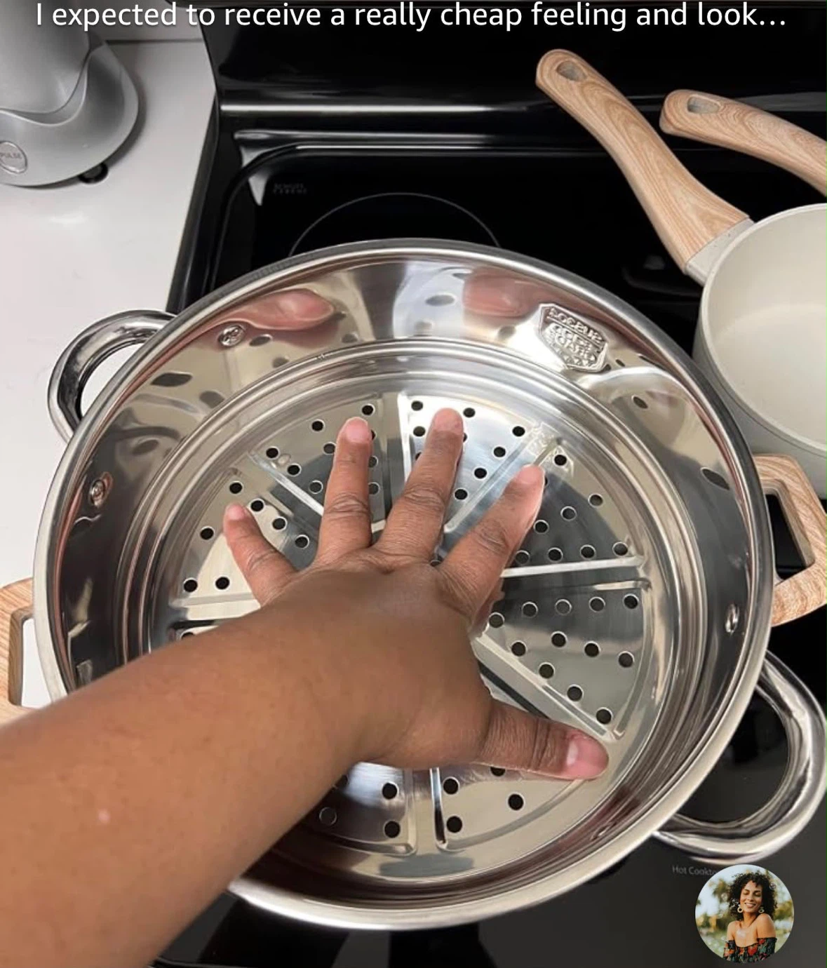 M Cookware Set ceramic pots pans - photo 5