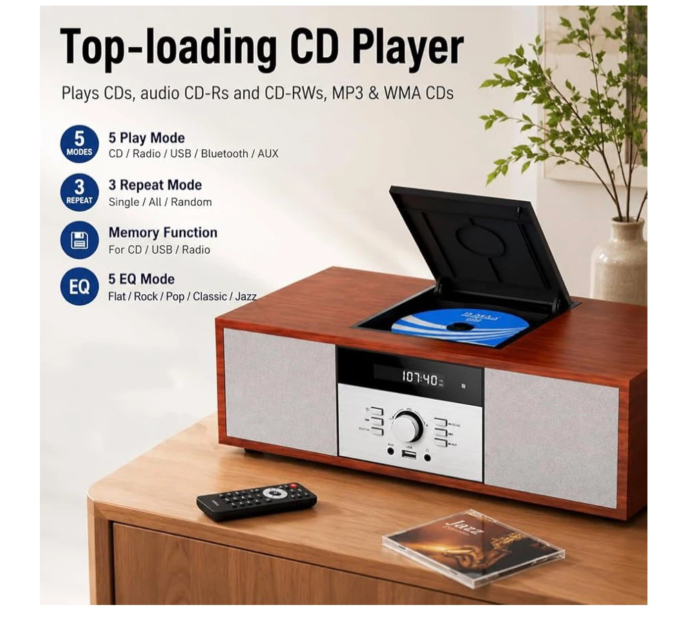 Bluetooth Stereo System for Home - photo 2