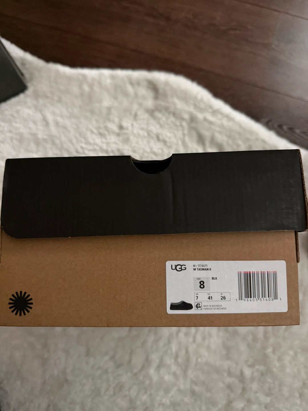 UGG M Tasman II Slippers Black