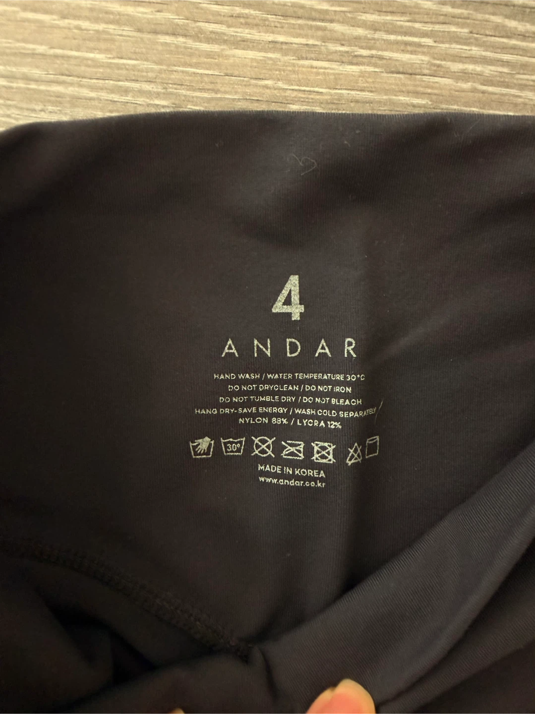 Andar Navy Hi-Rise Leggings - Size 4 - photo 2