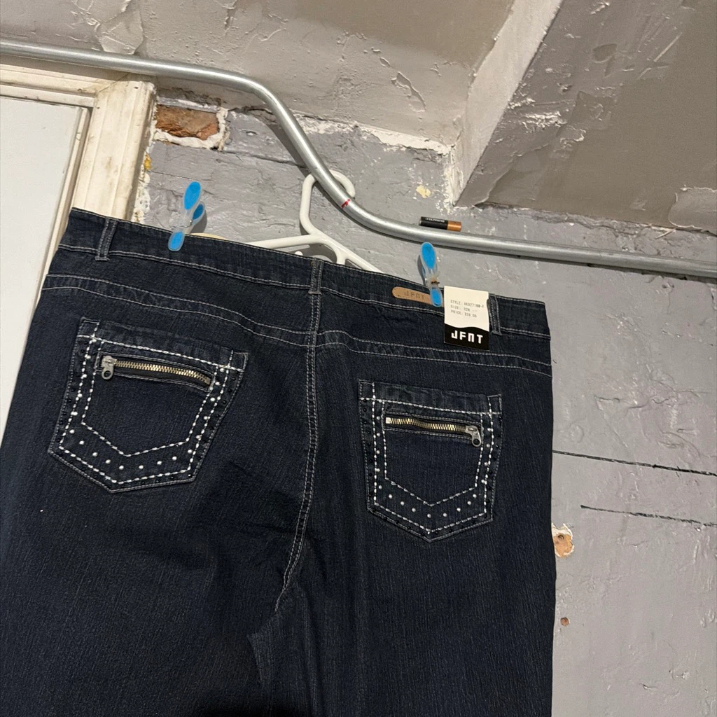JFNT Dark Wash Jeans Size 22W - photo 2