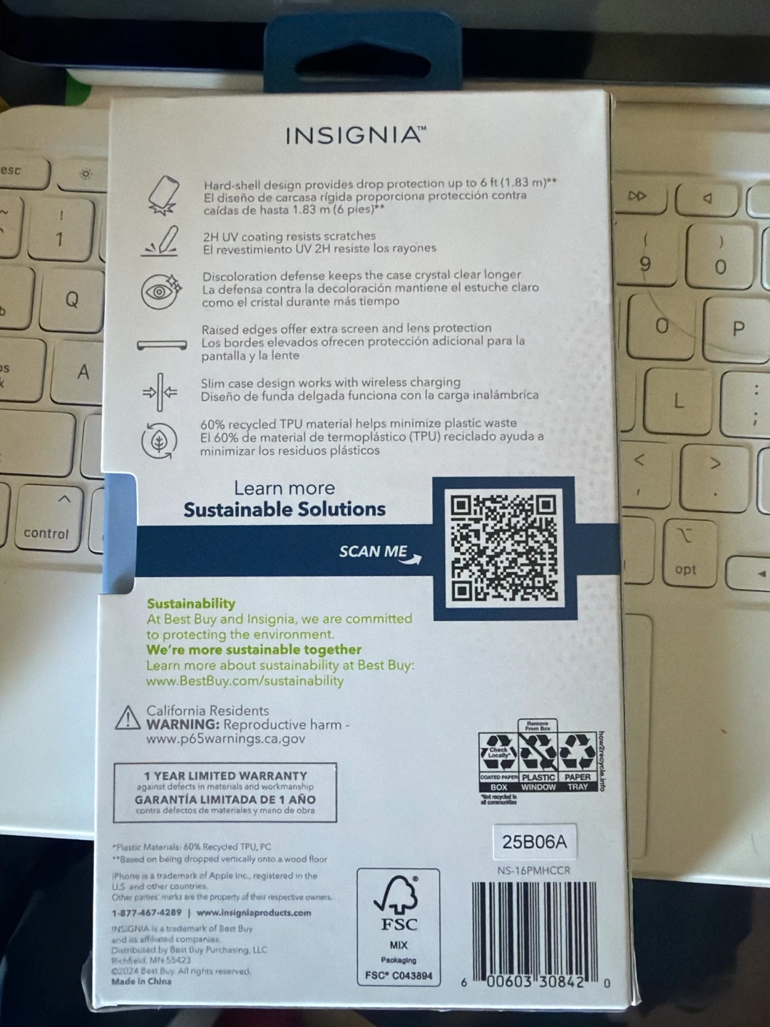 Insignia Hard-Shell Case for iPhone 16 Pro Max - photo 2
