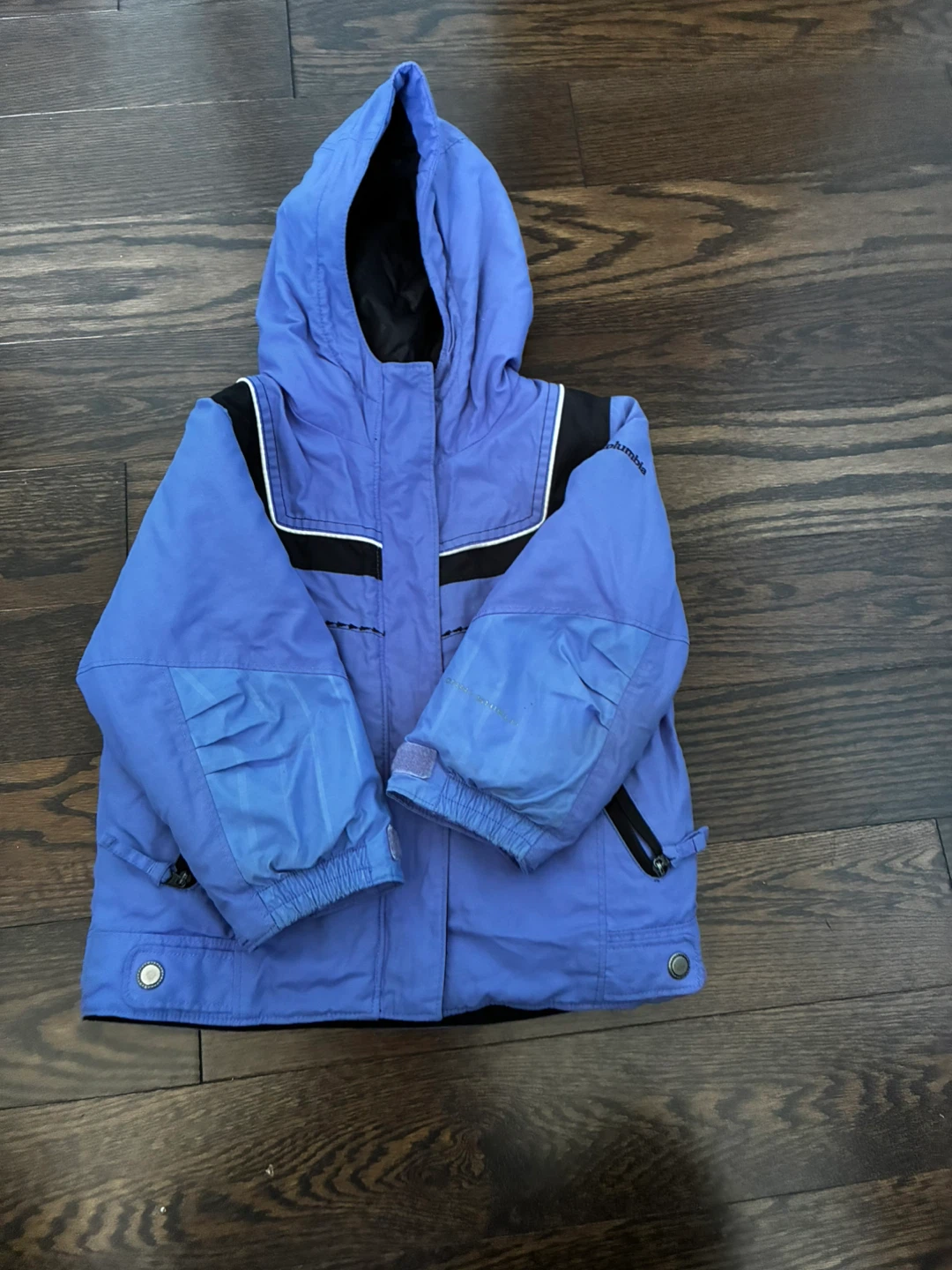Columbia Toddler Winter Jacket - Blue/Black - 3T - photo 3