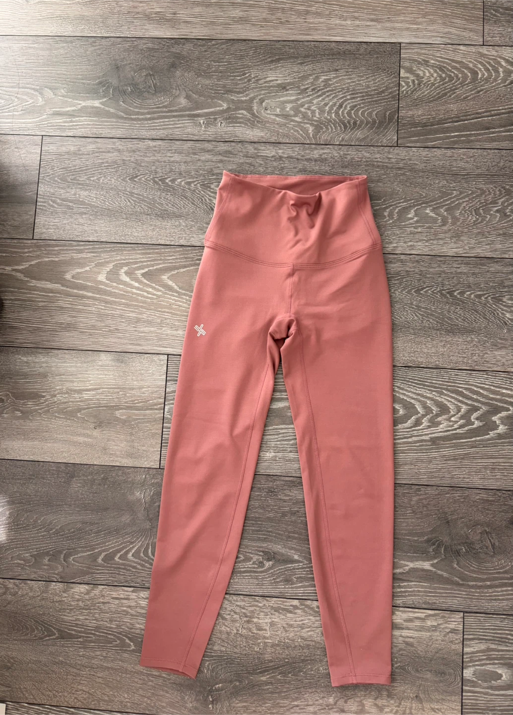 XEXYMIX High-Rise Leggings, Size M, Dusty Rose