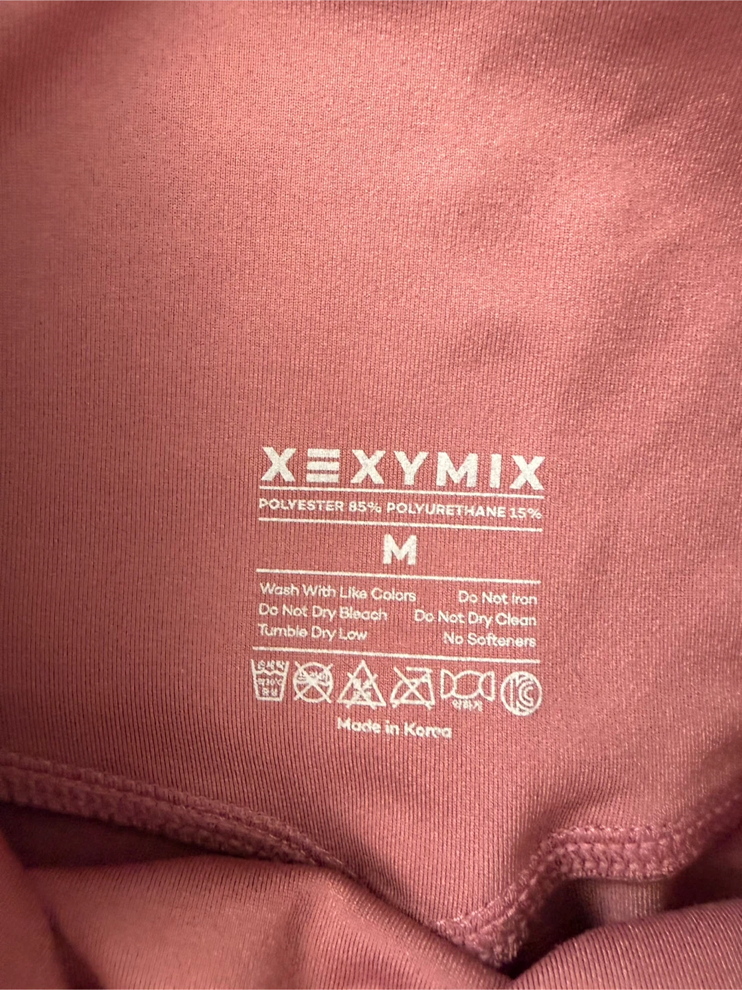 XEXYMIX High-Rise Leggings, Size M, Dusty Rose - photo 2