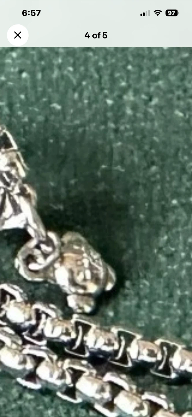 925 Sterling Silver Cross Necklace - photo 4