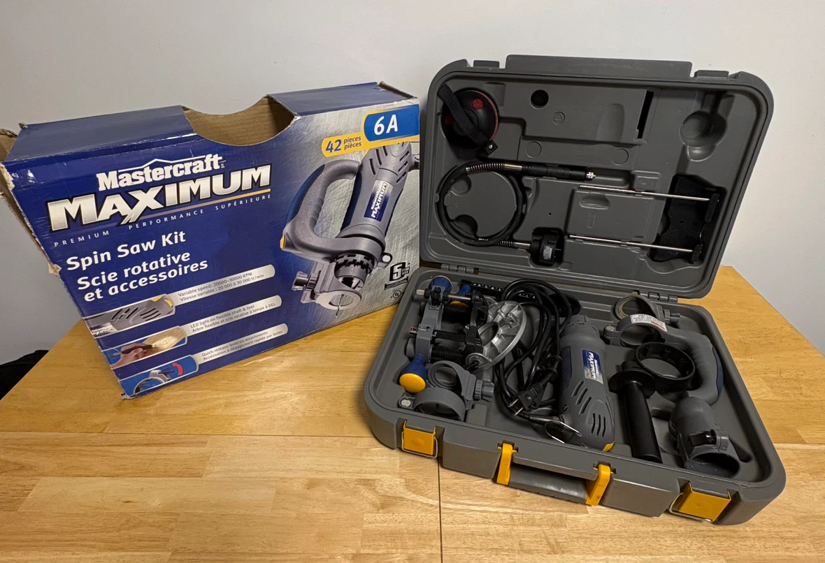 Spin saw kit