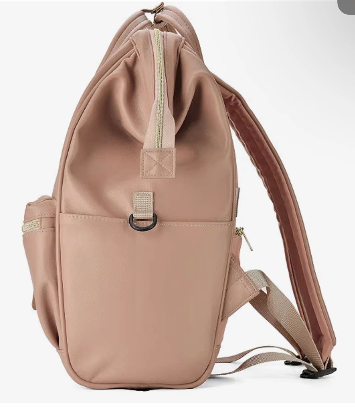 Vegan Leather Laptop Backpack - photo 4