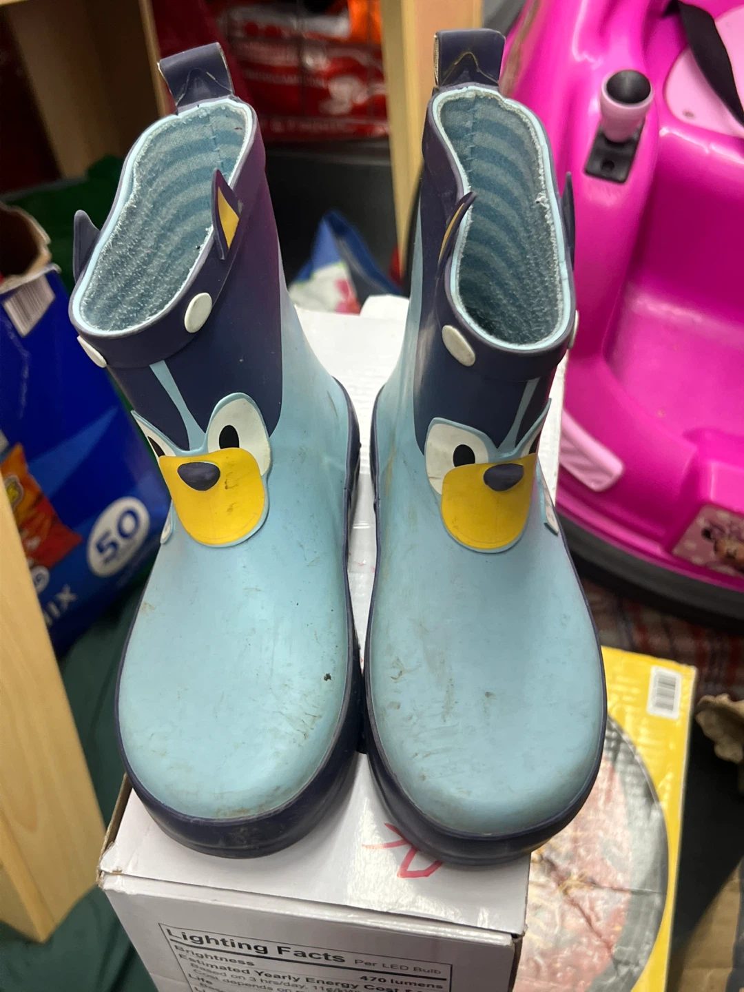 Bluey Rain Boots Size 10