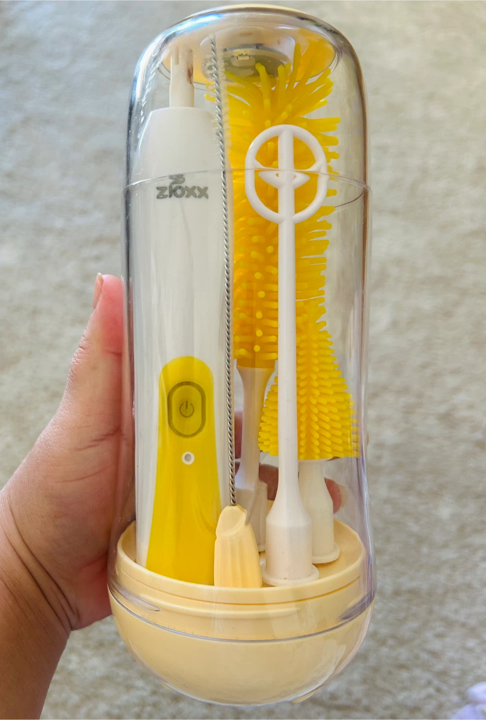 Zioxx Electric Bottle Brush Set