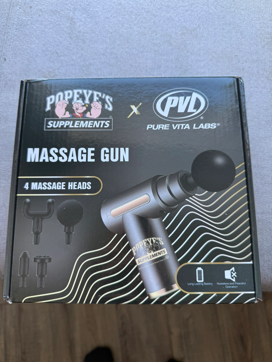 Popeye's Supplements x PVL Massage Gun