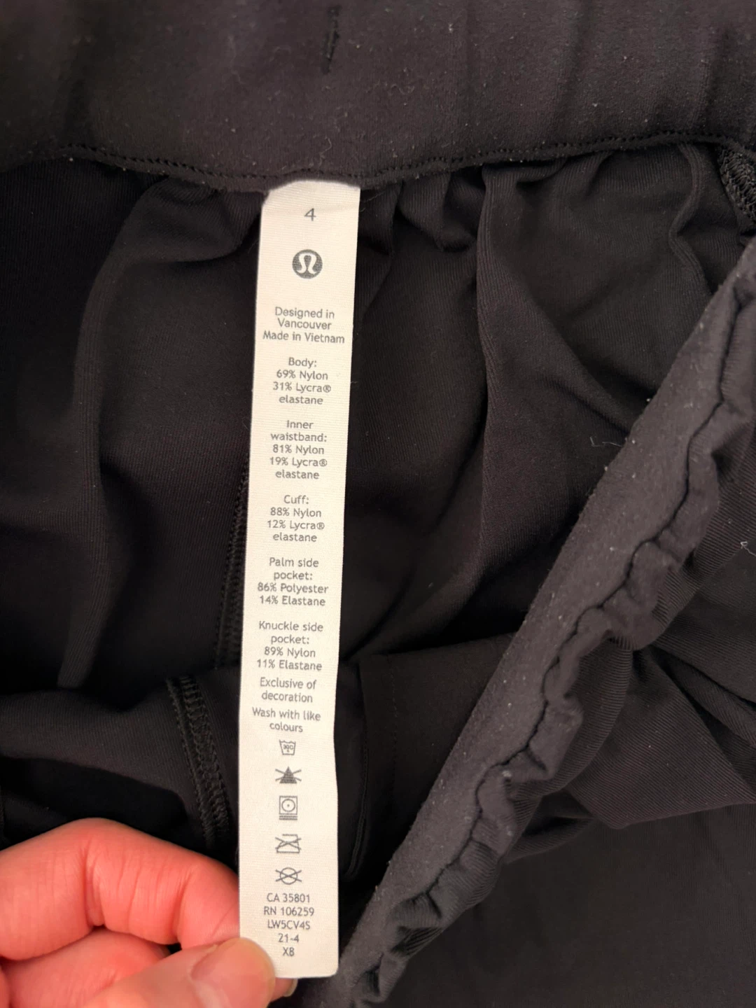 Lululemon Black Joggers (4) - photo 3