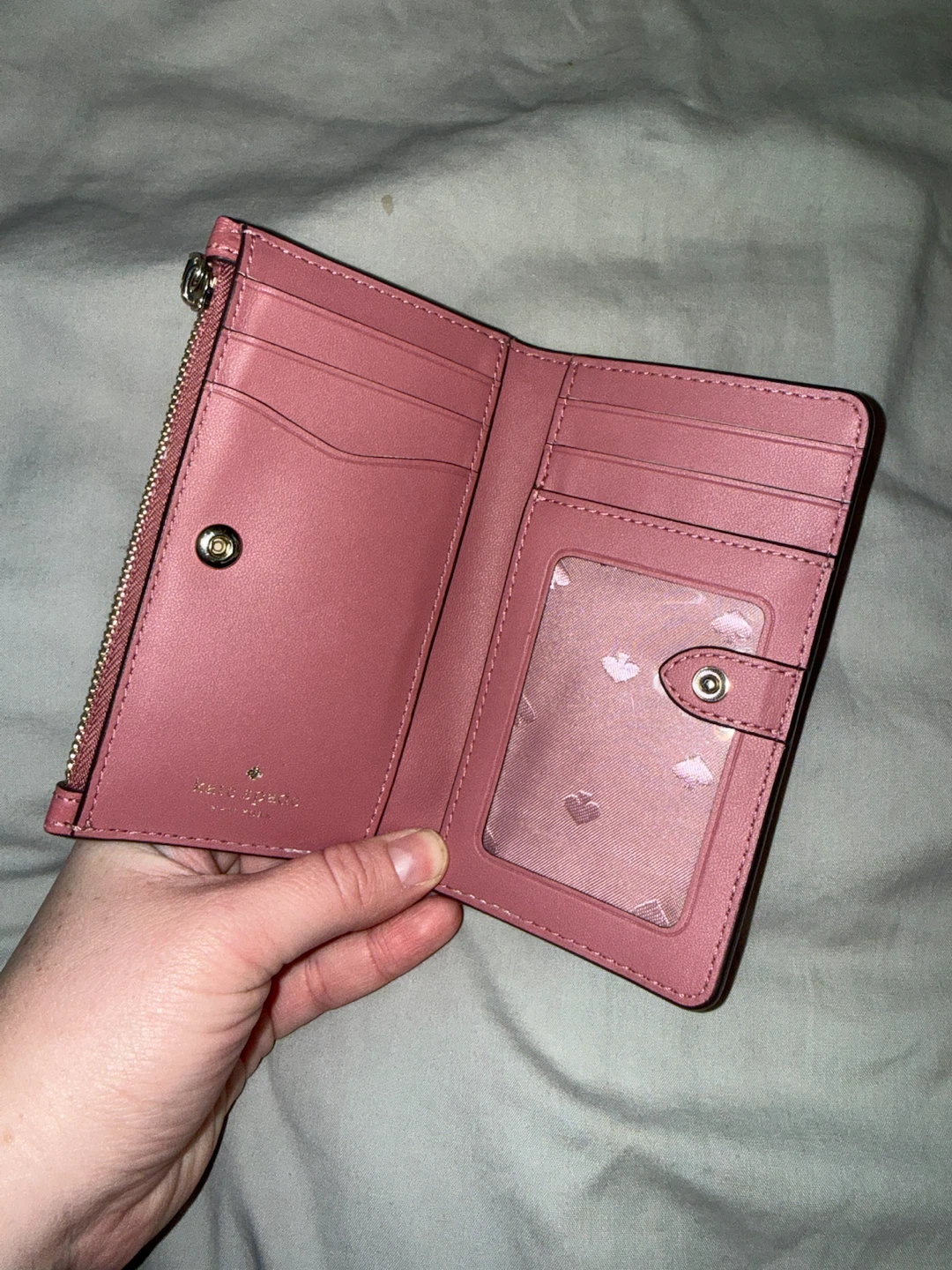 Kate Spade Pink Card Holder Wallet - photo 2