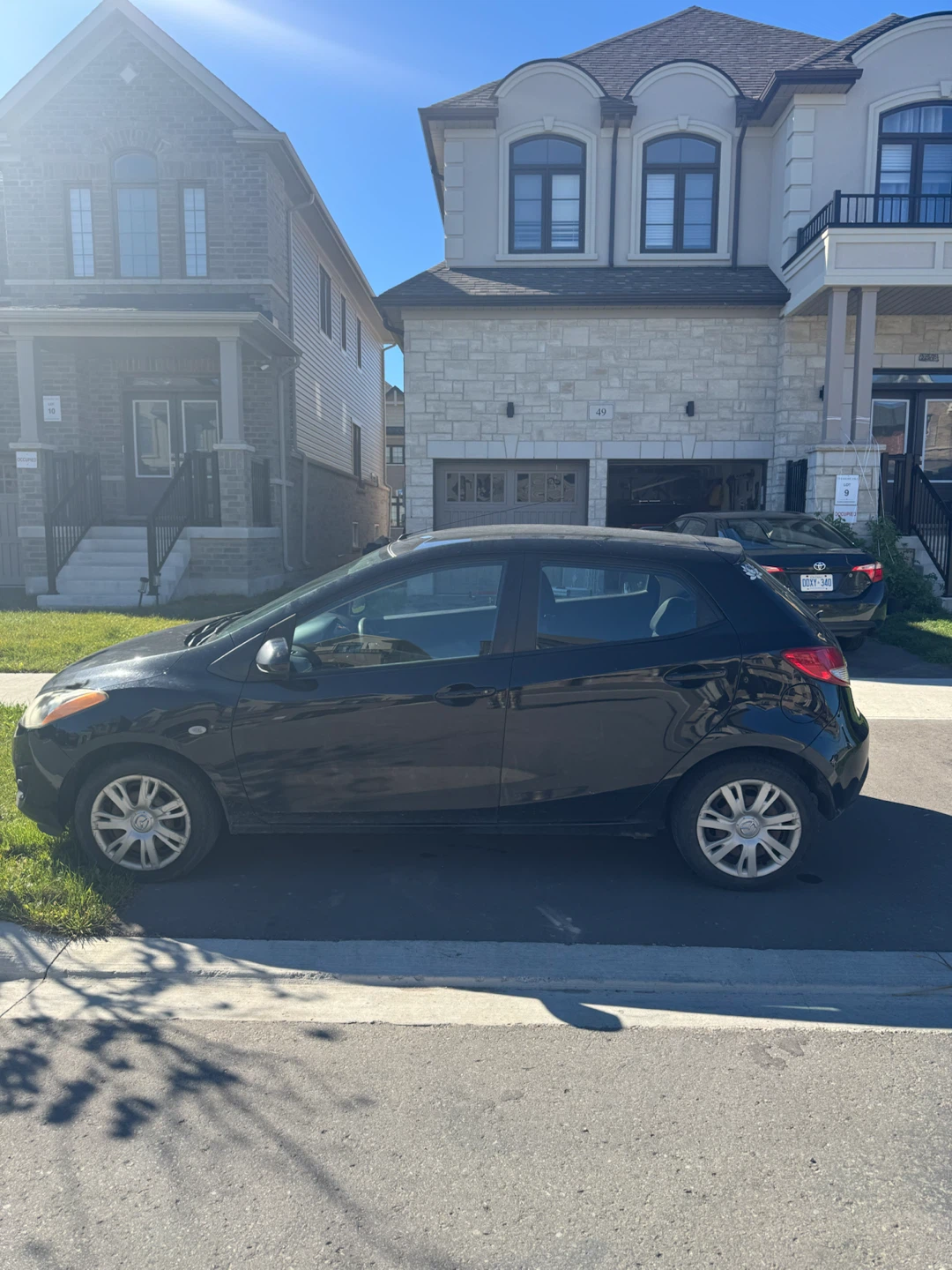 Black Mazda 2 Hatchback