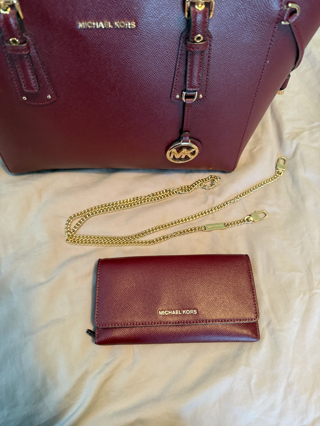 Michael Kors Handbag and Matching Wallet Set - photo 5