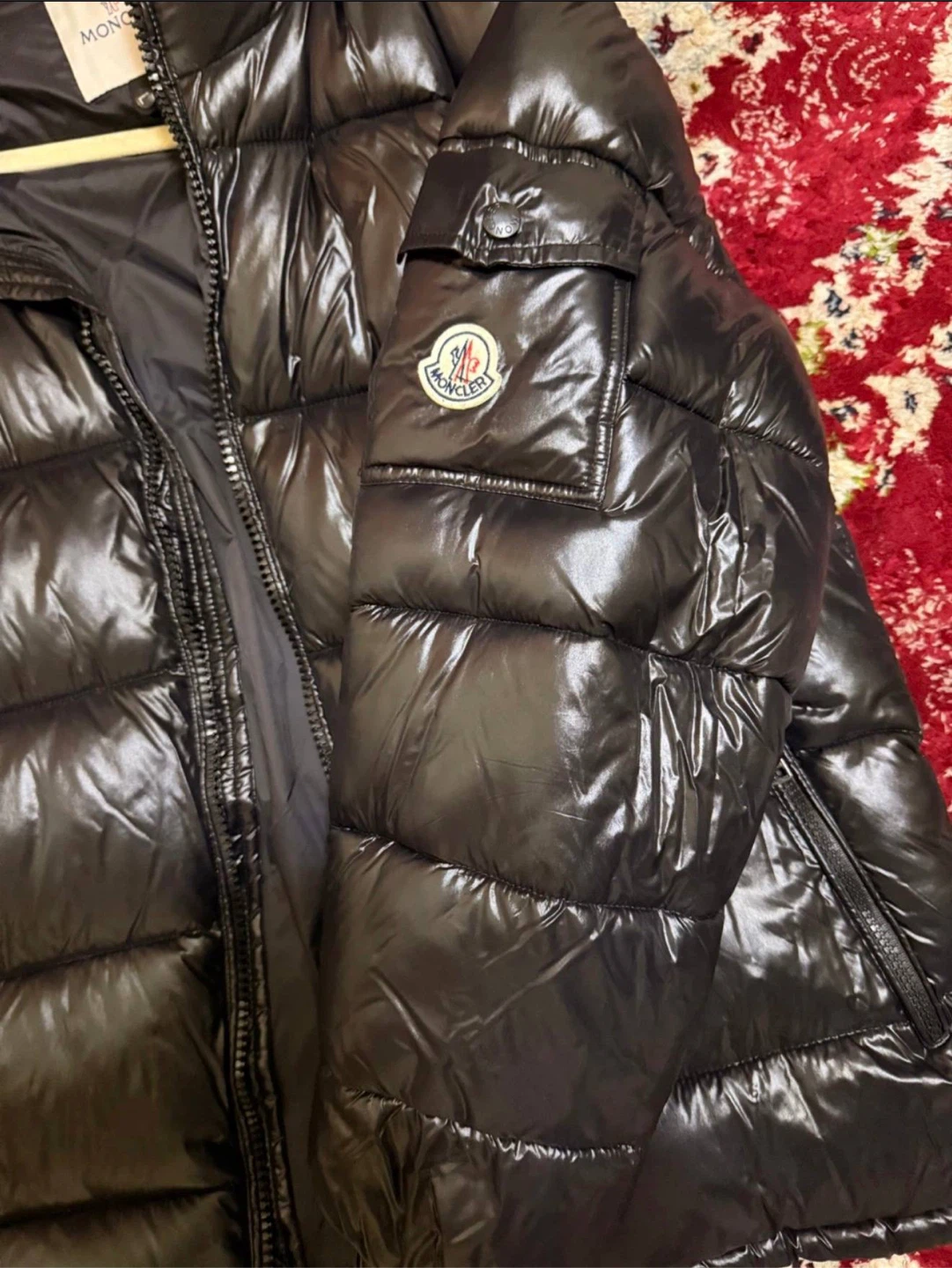 Moncler Black Puffer Jacket - photo 2