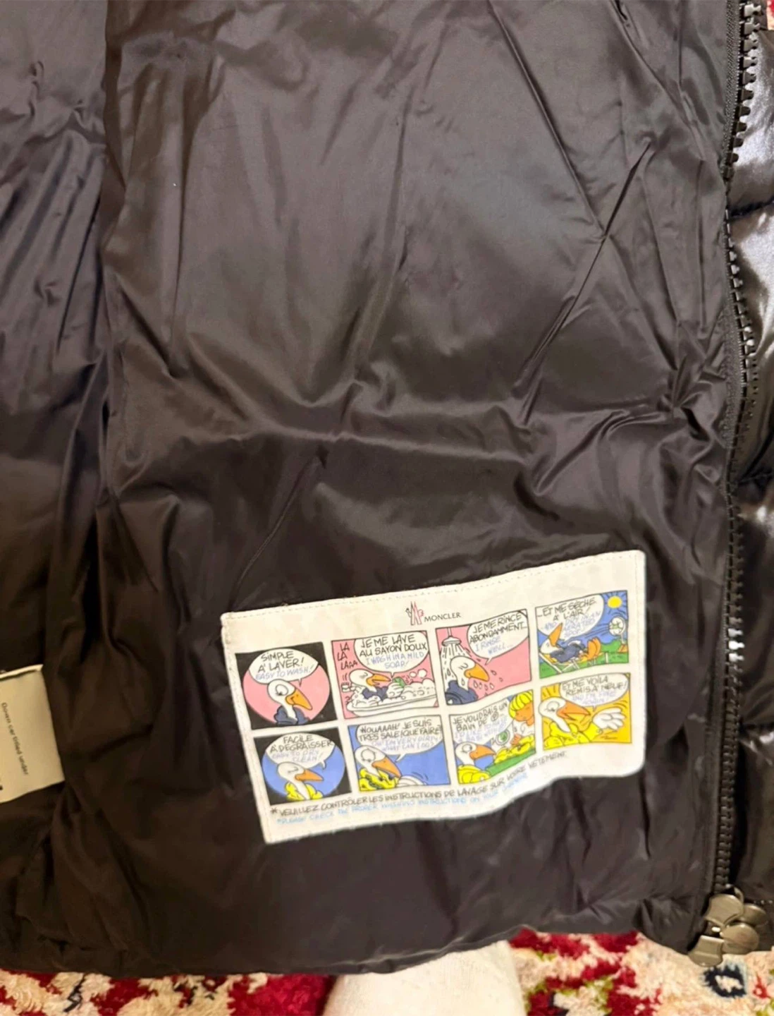 Moncler Black Puffer Jacket - photo 3