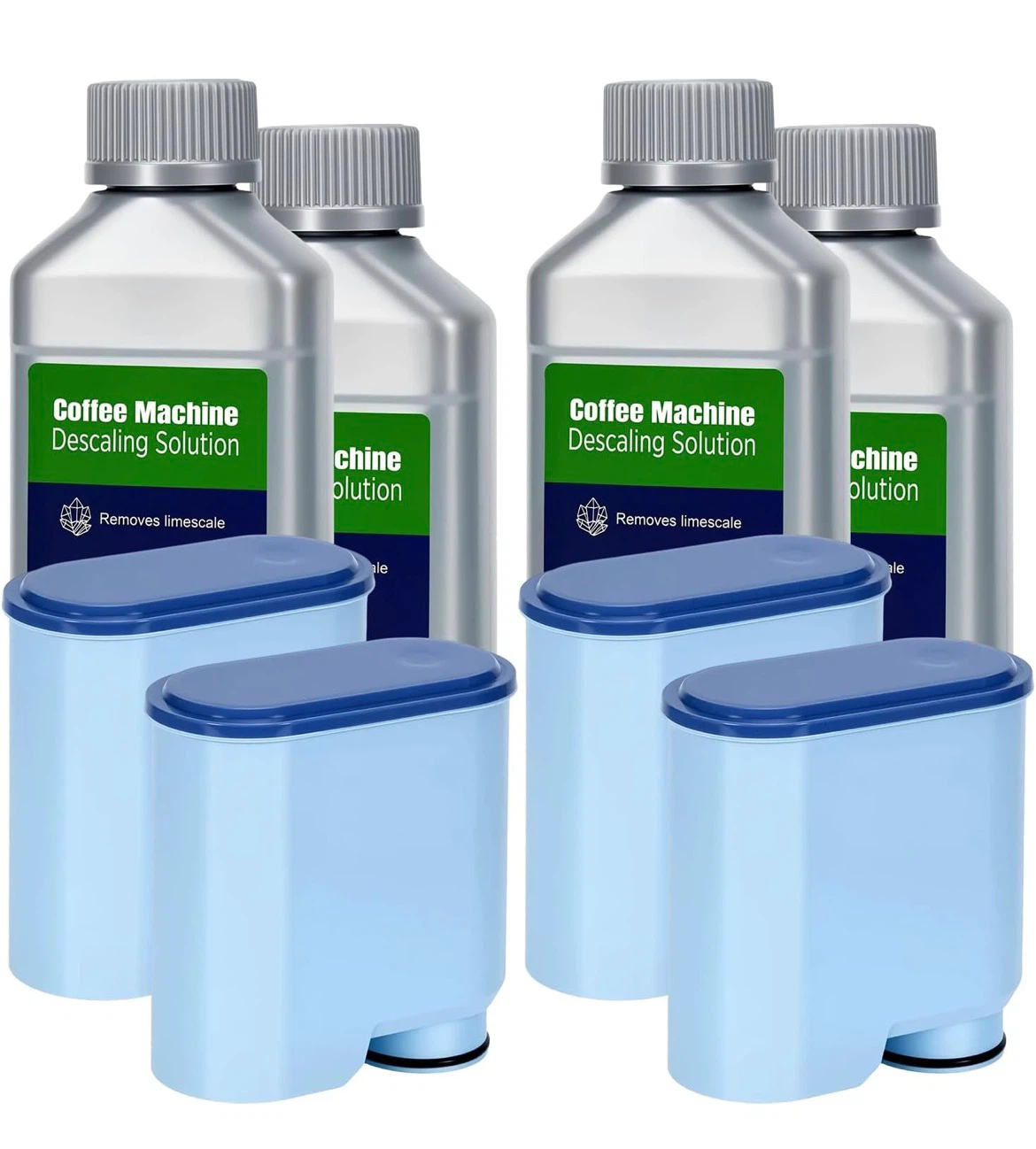 Coffee Machine Filter and Descaling Solution Set