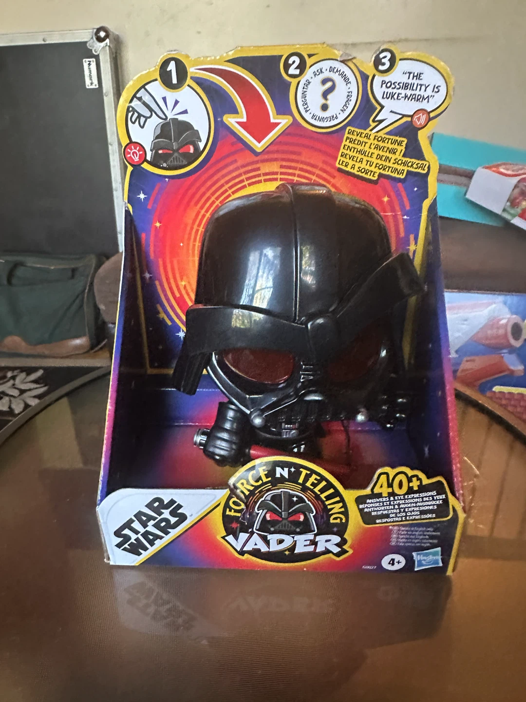 Star Wars Force N' Telling Vader Toy - photo 3