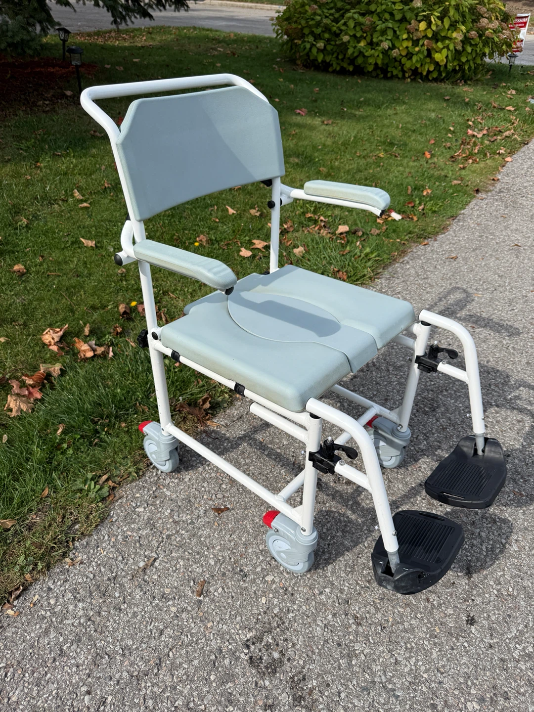 Mobile Shower Commode Chair