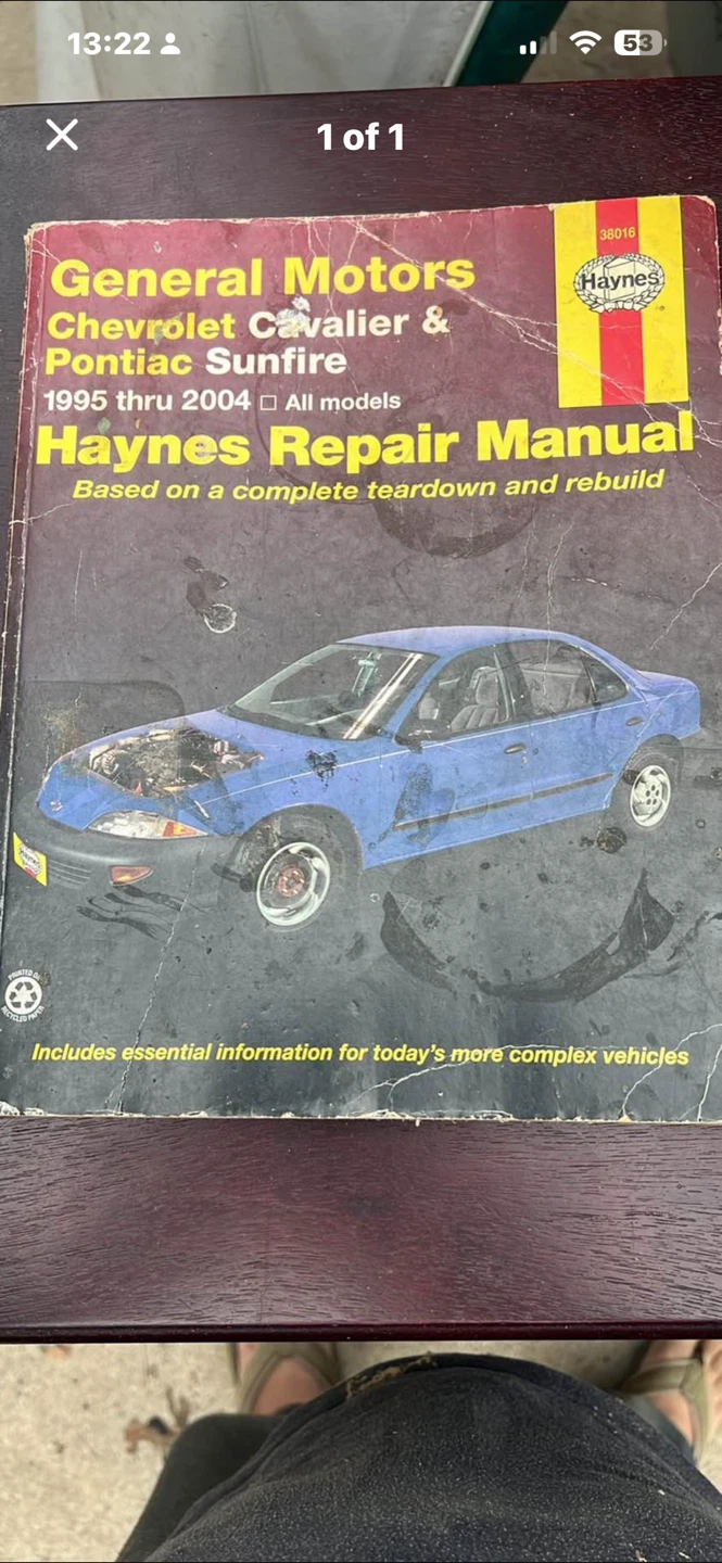 Haynes Repair Manual: GM Chevrolet Cavalier & Pontiac Sunfire