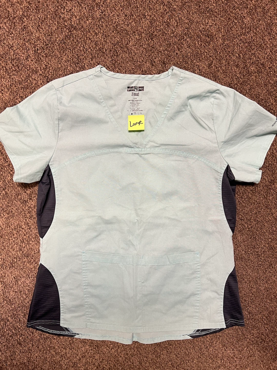 Health Pro Stretch Scrub Top